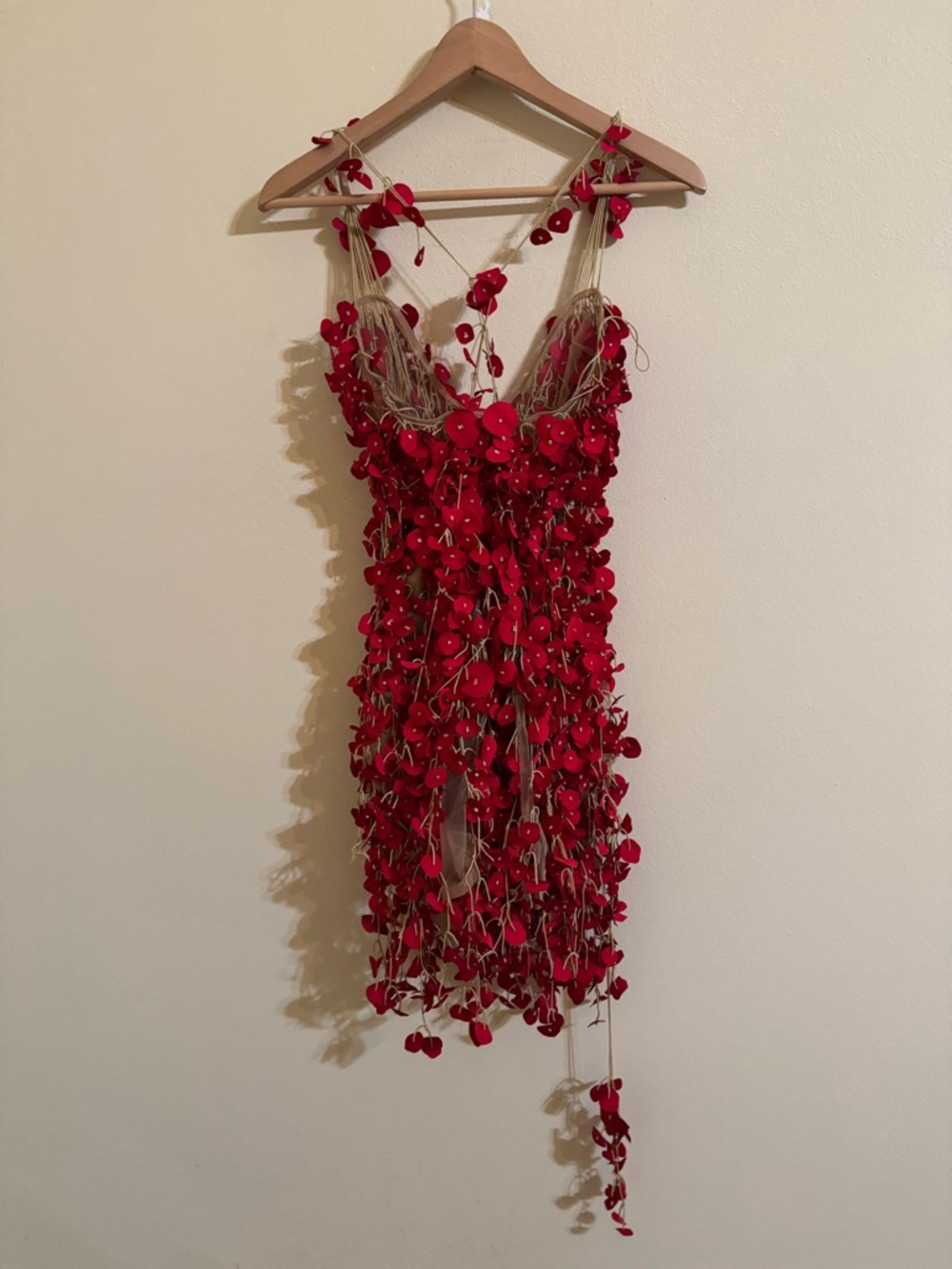 Cult Gaia Ciela Dress Flowers Red XS - Picture 1 of 6